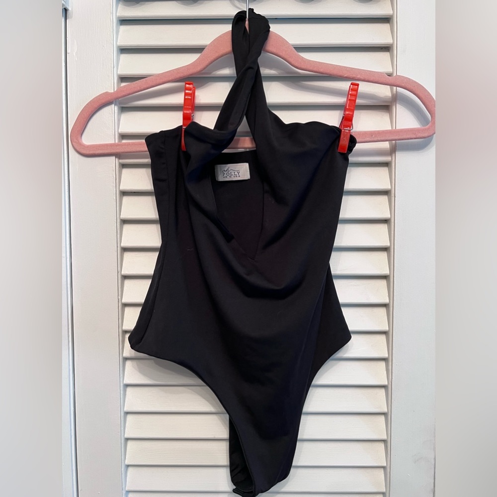MOVING SALE HUGE DISCOUNTS!! - Oh Polly Open Front Bodysuit 🖤